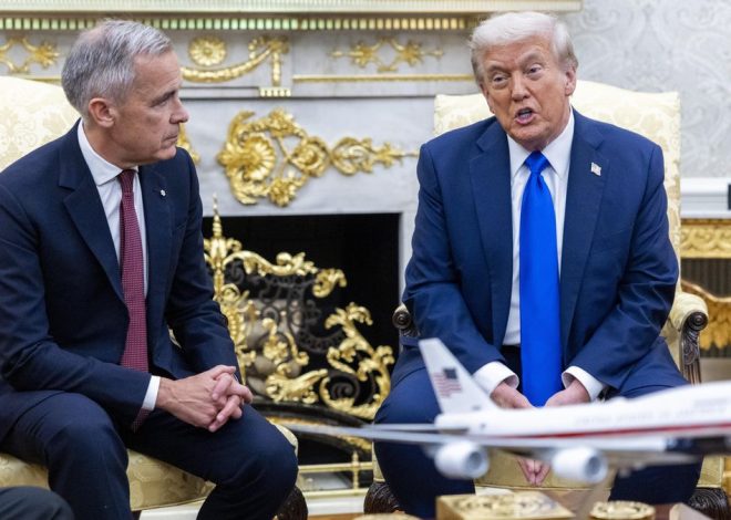 Trump amenaza con un arancel extra del 10% a Canadá tras ver el vídeo anti proteccionista con la voz de Reagan en las World Series de béisbol