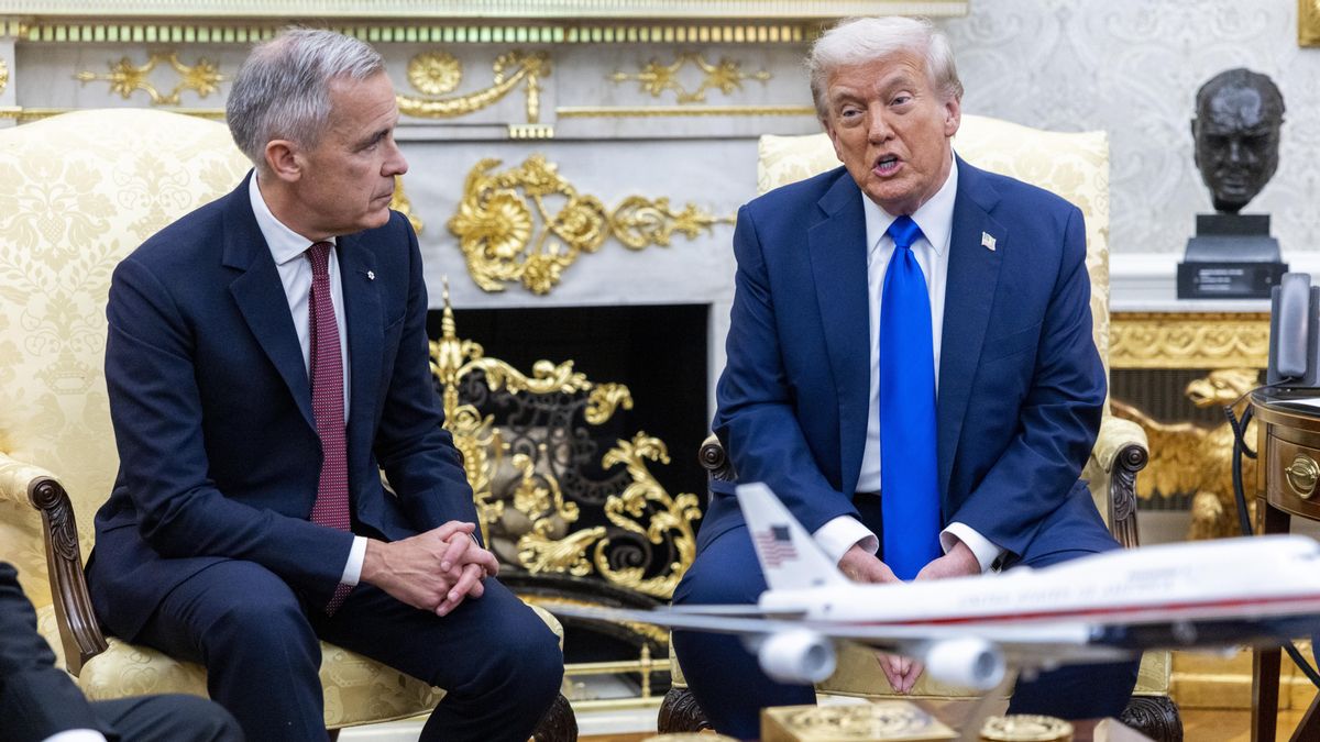 Trump amenaza con un arancel extra del 10% a Canadá tras ver el vídeo anti proteccionista con la voz de Reagan en las World Series de béisbol