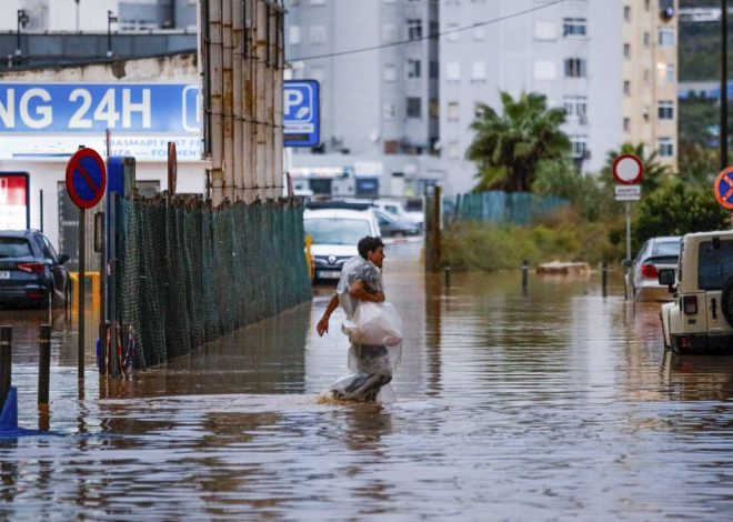 La alerta naranja por lluvias y tormentas continúa en Mallorca, Ibiza y Formentera por la DANA Alice