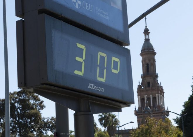 La Aemet avisa de un “aumento notable” de las temperaturas a partir del miércoles, con hasta 34 grados en estas zonas