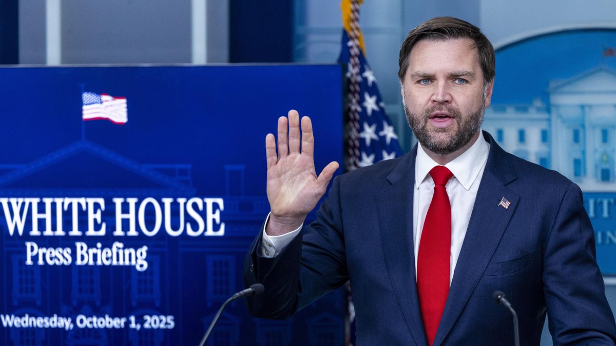 Vance culpa del cierre del Gobierno de EEUU a los demócratas con falsedades sobre el gasto sanitario de los migrantes