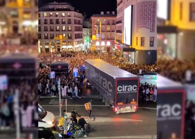 La presentación de Rosalía en Callao no se comunicó al Ayuntamiento de Madrid y generó un caos en la movilidad