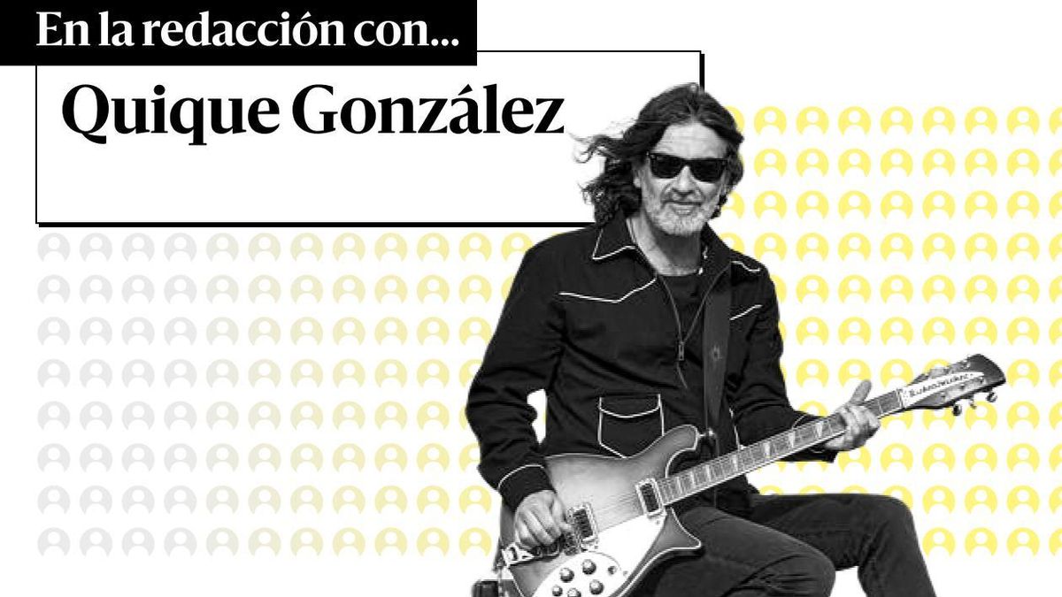 En la redacción con Quique González, el 30 de octubre a las 19:00 h