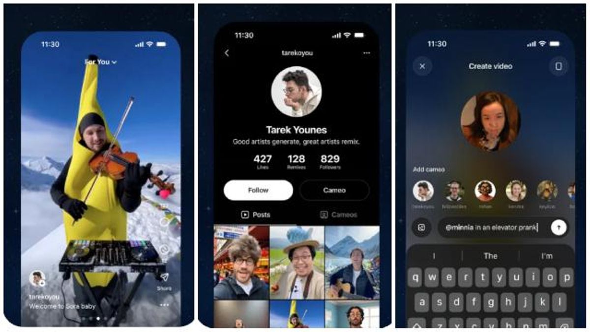 OpenAI presenta una app como TikTok en la que todo está hecho con IA: «Tienes que probarla para entenderla»