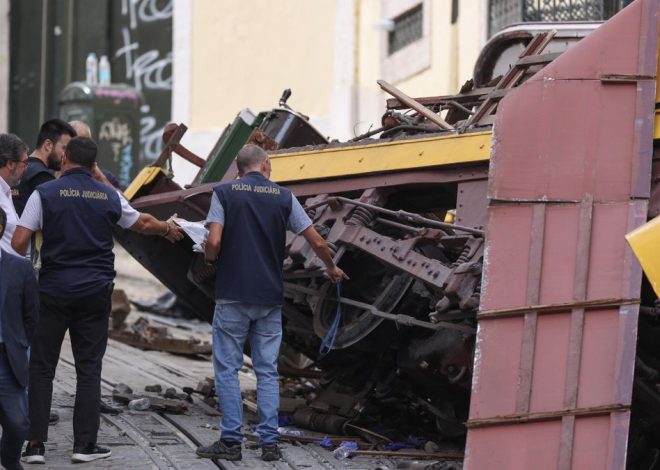 El cable roto del funicular accidentado en Lisboa que dejó 16 muertos no cumplía la normativa