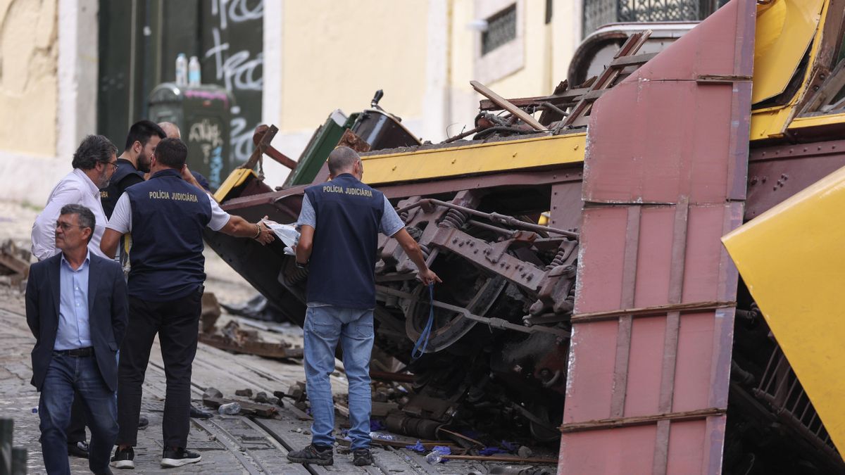El cable roto del funicular accidentado en Lisboa que dejó 16 muertos no cumplía la normativa