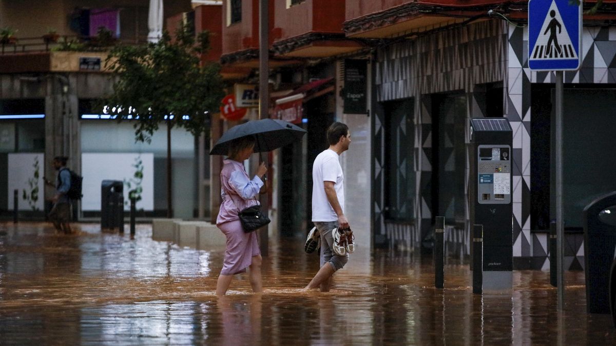 La AEMET activa la alerta por fuertes lluvias en Ibiza, Formentera y Mallorca a partir de las 14.00 horas