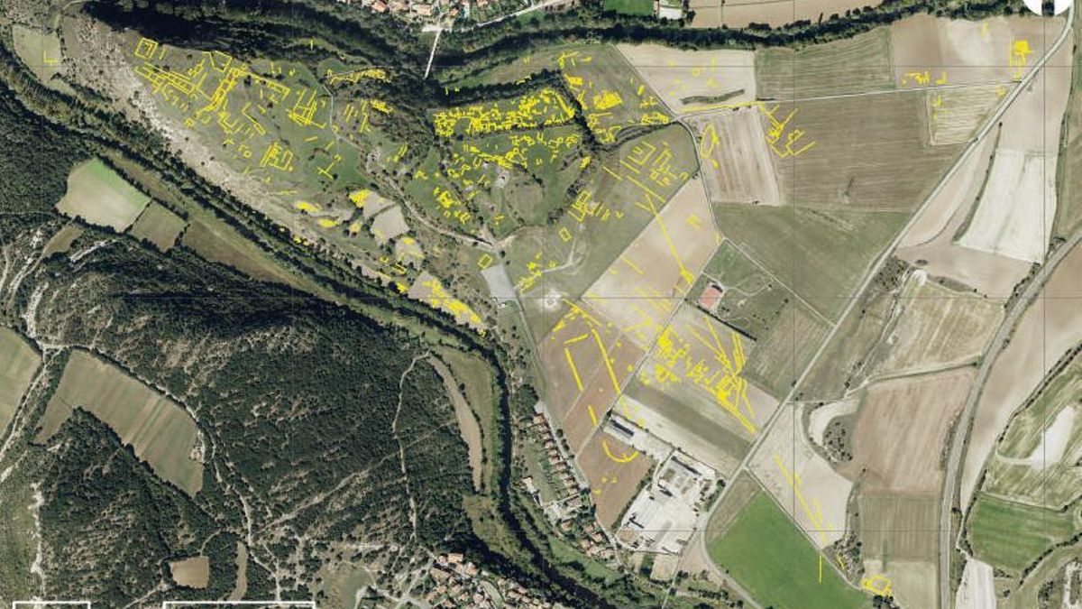 Álava confirma la existencia de un circo romano en el yacimiento de Iruña-Veleia