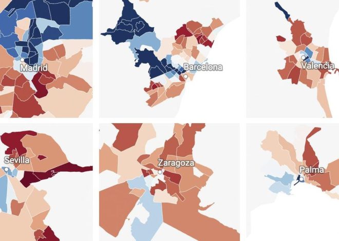 El mapa de la desigualdad por código postal: cómo el origen de los ingresos explica si tu barrio es rico o pobre