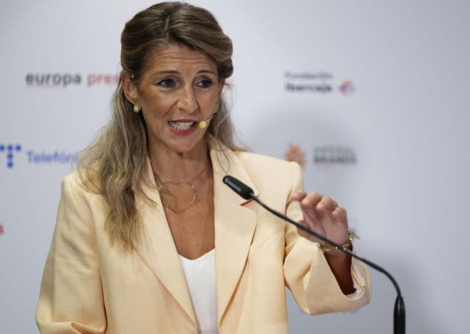Yolanda Díaz anuncia la ampliación del permiso por fallecimiento hasta 10 días y uno nuevo para cuidados paliativos
