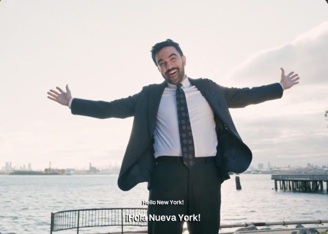 Así es el vídeo con tomas falsas de Zohran Mamdani para la comunidad latina de Nueva York: «Que todos puedan pagar comida y techo»