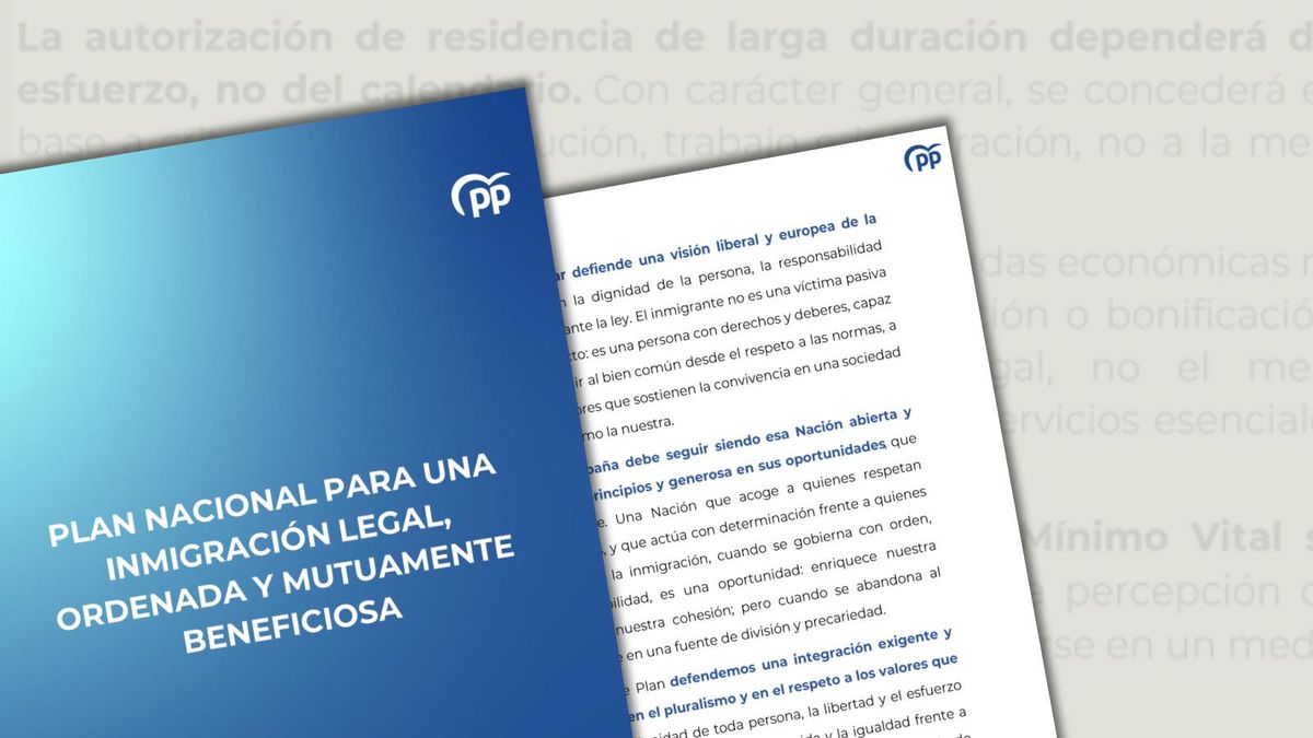 DOCUMENTO | El plan migratorio del PP que ha presentado Feijóo