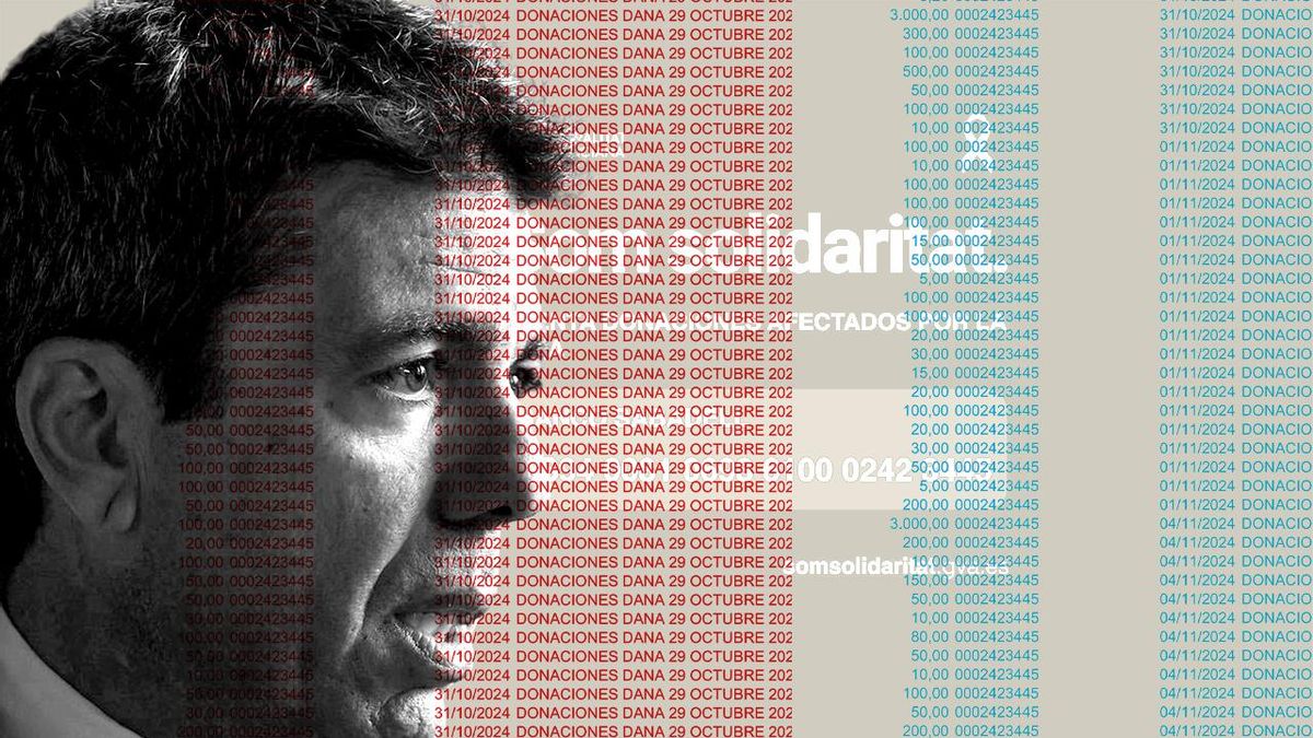 Mazón evita aclarar qué ha hecho con los 12 millones donados por ciudadanos y empresas para víctimas de la Dana
