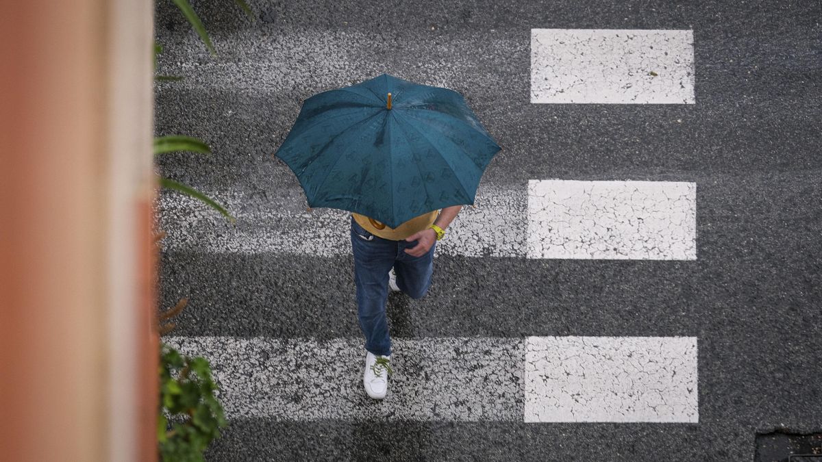 La lluvia no da tregua y la Aemet activa avisos amarillos en cuatro comunidades