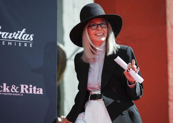 La familia de Diane Keaton revela que la actriz murió por una neumonía