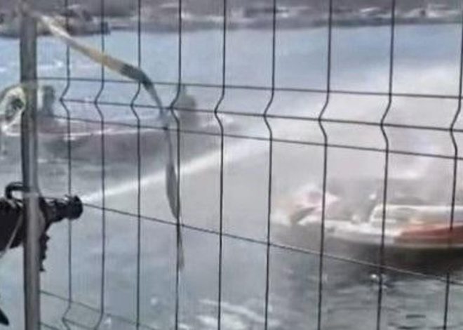Ocho heridos tras la explosión en el interior de un barco en el puerto deportivo de Fuengirola