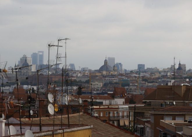 Probabilidad de lluvias para el fin de semana festivo en la Comunidad de Madrid