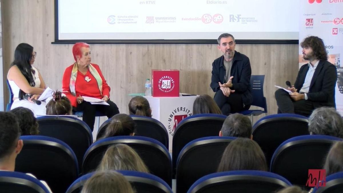 Ignacio Escolar debate con Rosa María Calaf: «El periodismo ha mejorado y ha encontrado vías de financiación»