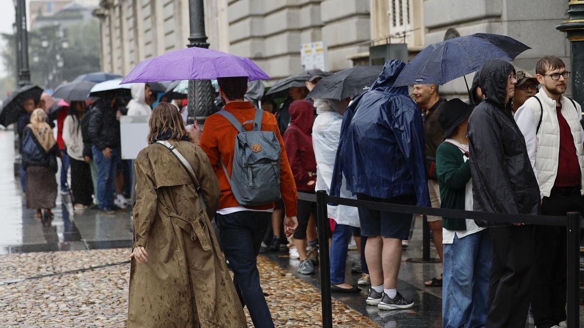 Miércoles marcado por las lluvias en la Comunidad de Madrid con baile de temperaturas incluido