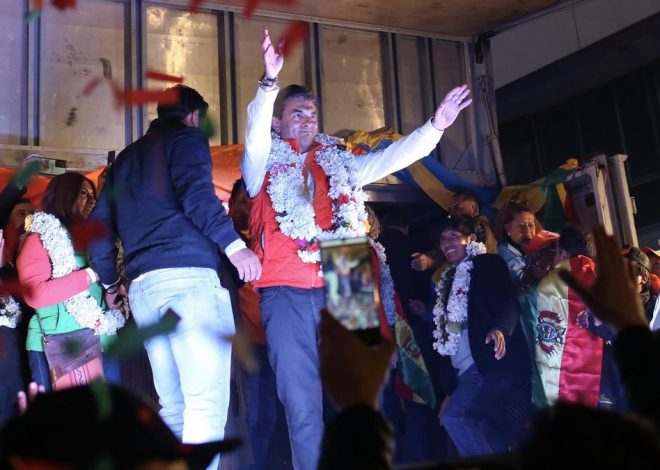 La derecha moderada de Rodrigo Paz se hace con la presidencia en Bolivia