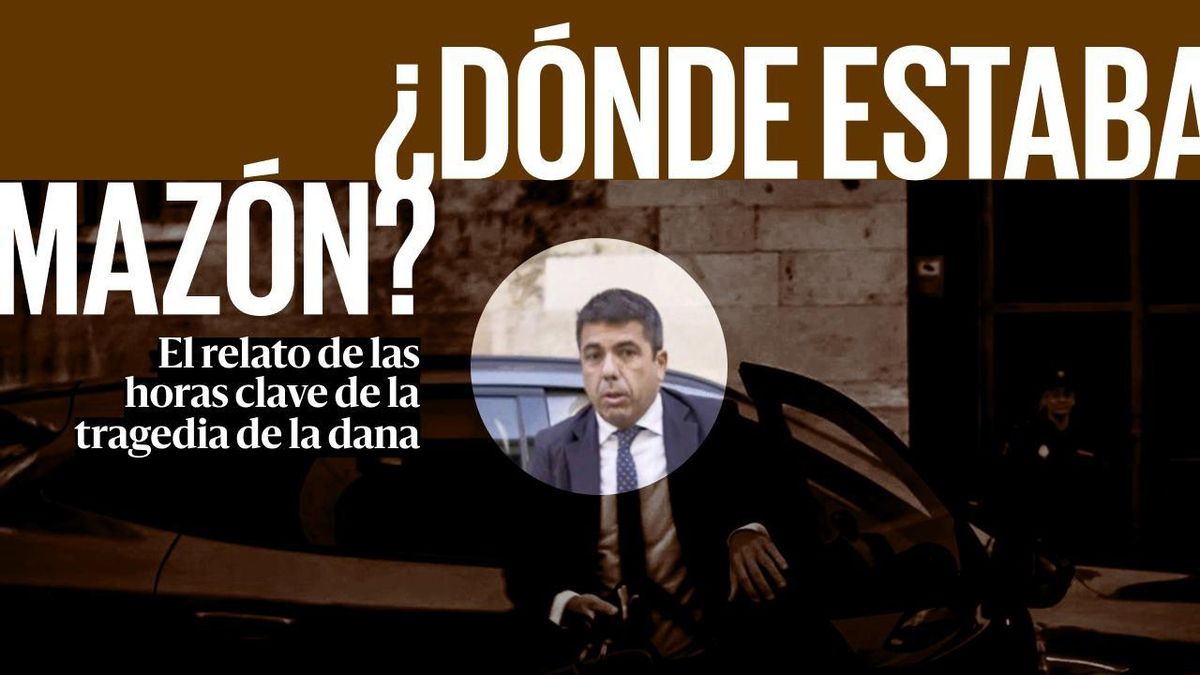 ‘¿Dónde estaba Mazón?’: el documental que investiga la gran incógnita de la dana