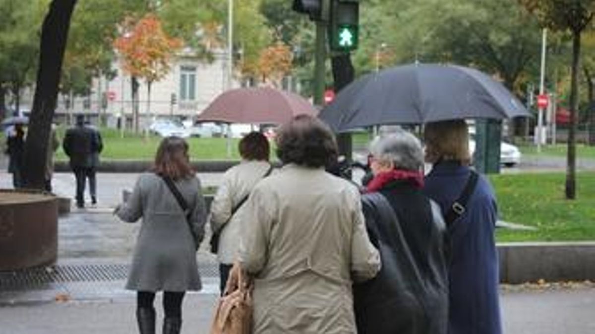 Lluvias este viernes en Madrid con ligera bajada de temperaturas