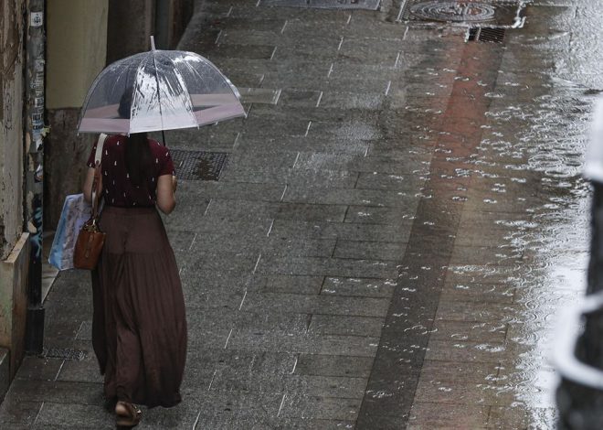 La Aemet amplía este jueves los avisos a seis comunidades por las fuertes lluvias que dejará la dana Alice