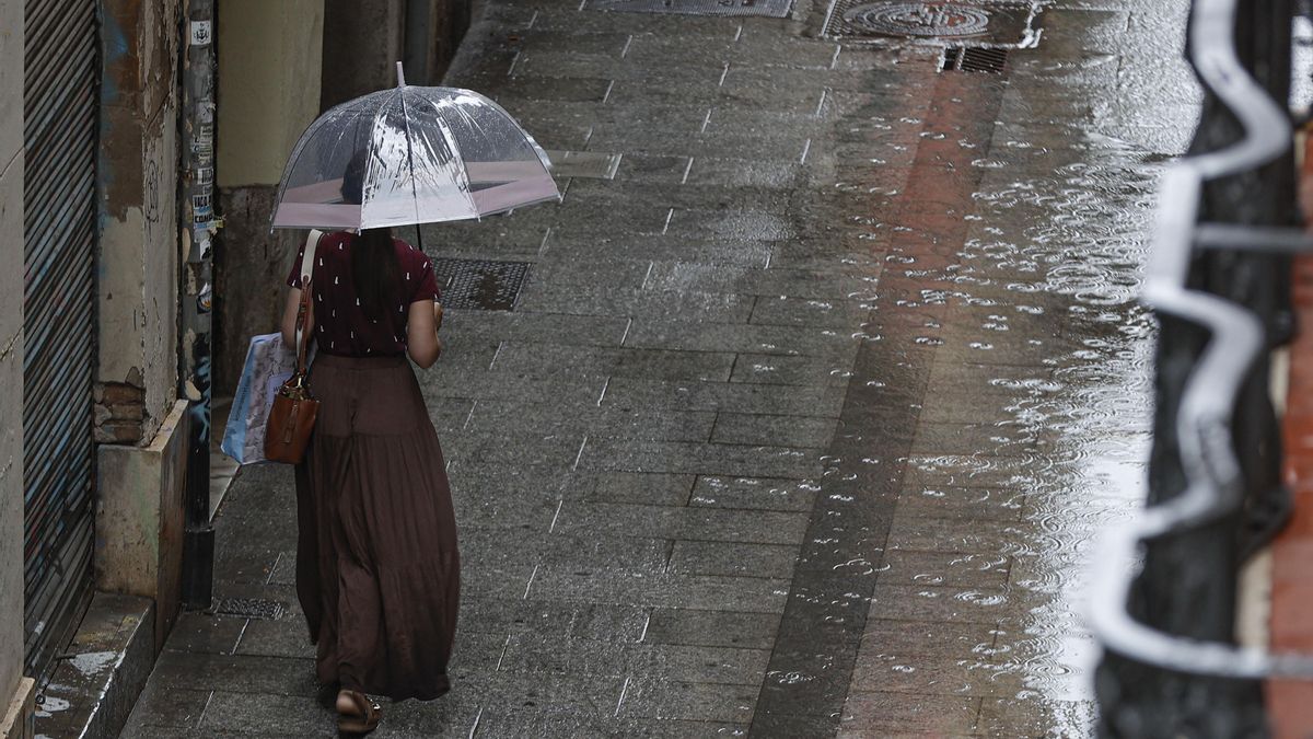 La Aemet amplía este jueves los avisos a seis comunidades por las fuertes lluvias que dejará la dana Alice