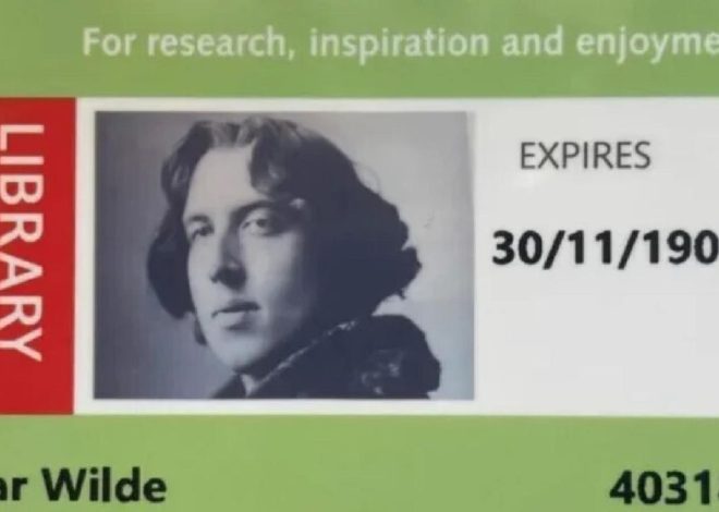 La Biblioteca Británica devuelve a Oscar Wilde el carnet que le quitó hace 130 años por ser homosexual