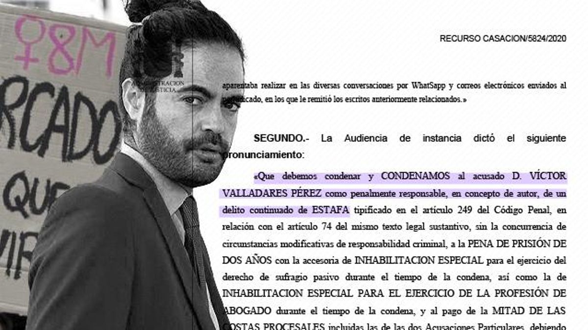 Nueva condena para el abogado que denunció al Gobierno por el 8M: tres años y medio de cárcel por estafar a una mujer