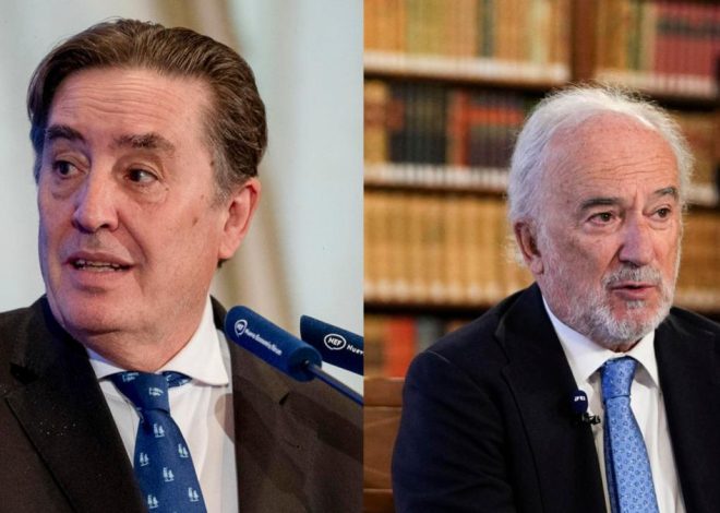 García Montero y el director de la RAE evitan su polémica en un acto juntos: «Después habrá tiempo de hablar»