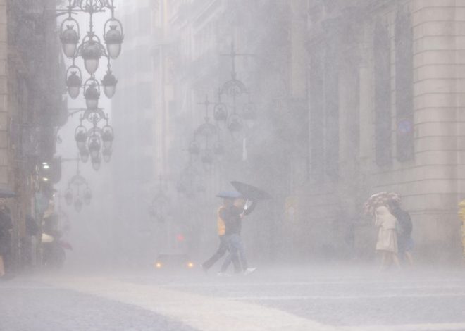 La dana Alice afectará hoy a cinco comunidades y la Aemet prevé lo peor para el jueves