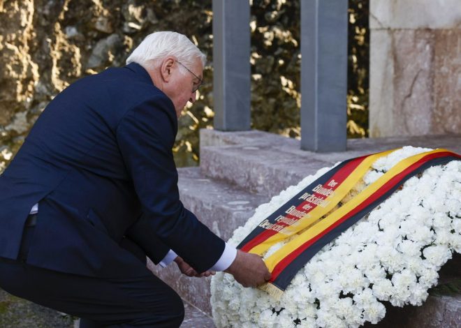 Alemania pide perdón en Gernika por el bombardeo nazi de 1937 con el rey de España como testigo silencioso