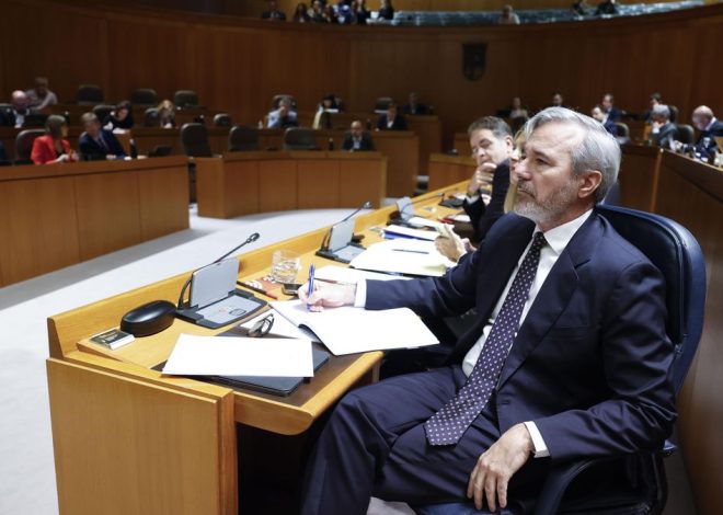 Azcón anuncia que habrá elecciones si no se aprueban los presupuestos en Aragón