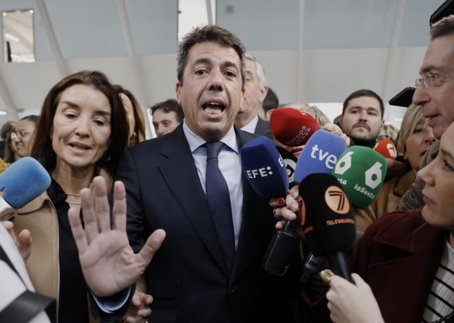 Mazón pide declarar en la comisión de investigación de la dana en las Corts el 11 de noviembre