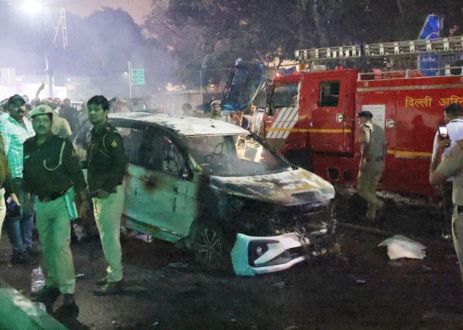 Al menos ocho muertos tras la explosión de un coche en una zona turística de Nueva Delhi