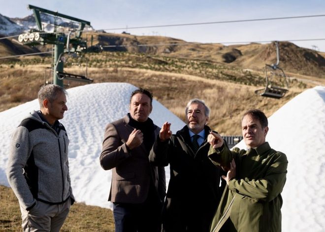El Gobierno de Azcón destina un gasto millonario para más de mil cañones de nieve en estaciones de esquí