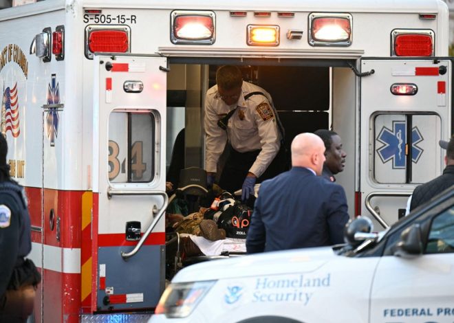 Dos soldados de la Guardia Nacional mueren tiroteados cerca de la Casa Blanca