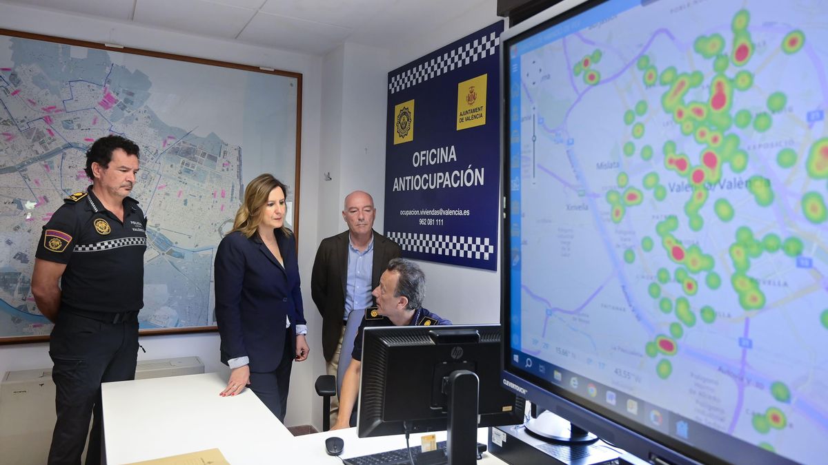 La oficina antiokupas de PP y Vox en València solo atiende ocho casos en cuatro meses con dos policías a tiempo completo