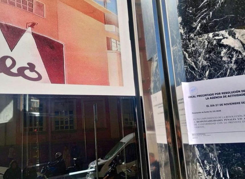 Cierre obligado durante un año para el Teatro Barceló por exceso de aforo