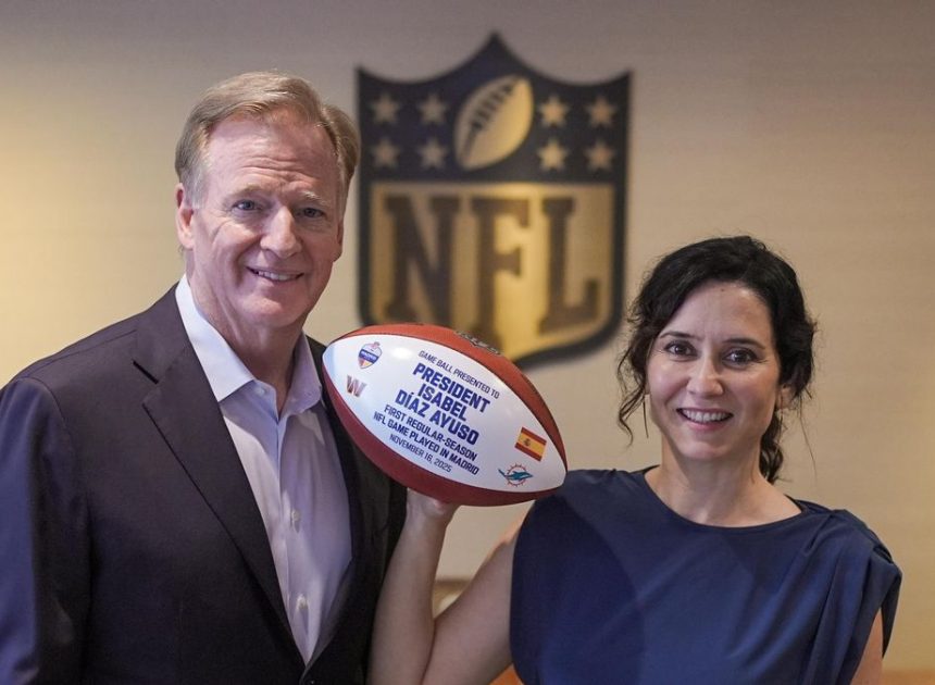 La NFL desembarca en Madrid recibiendo 3,3 millones en patrocinios públicos y con un equipo de Miami jugando como local