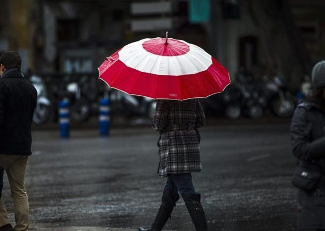 Las lluvias llegan a Madrid este miércoles con tormenta y rachas de viento muy fuerte en la Sierra