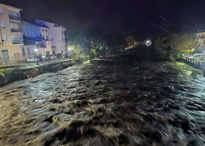 La alerta roja por lluvias en Cáceres decae, pero estará con aviso amarillo toda la jornada