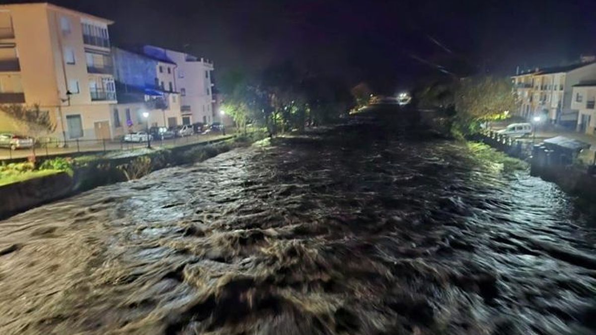 La alerta roja por lluvias en Cáceres decae, pero estará con aviso amarillo toda la jornada