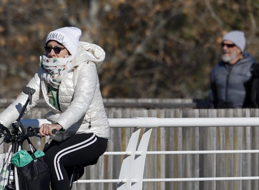 La Aemet prevé una semana con temperaturas invernales por la llegada de una masa de aire frío
