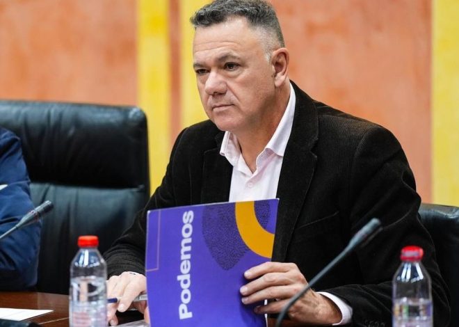 El parlamentario Juan Antonio Delgado se presenta a las primarias de Podemos Andalucía para ser candidato a la Junta