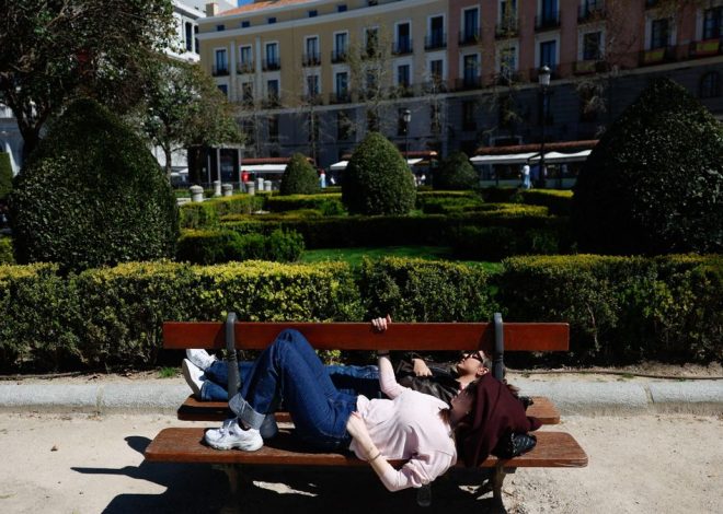 Jornada tranquila con cielos despejados antes de la llegada de lluvias en Madrid