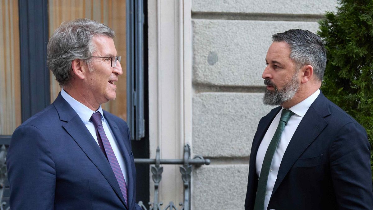 Feijóo y Abascal hablan por teléfono pero evitan abordar nombres para sustituir a Mazón