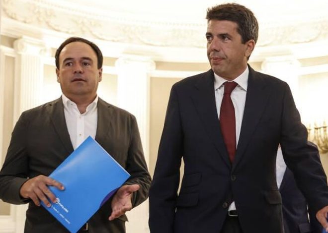 Respaldo «total» de dirigentes del PPCV a Pérez Llorca como opción transitoria en la Generalitat si Mazón renuncia