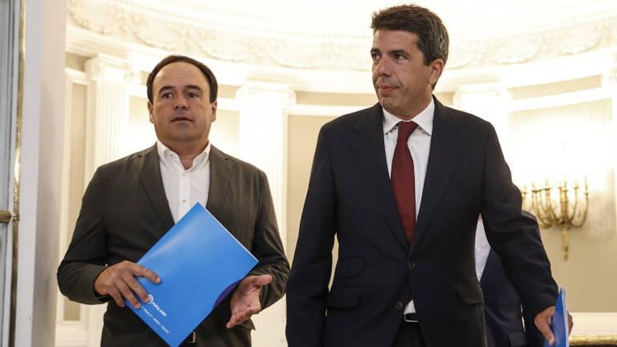 Respaldo «total» de dirigentes del PPCV a Pérez Llorca como opción transitoria en la Generalitat si Mazón renuncia